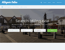 Tablet Screenshot of milngavieonline.com